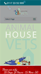 Mobile Screenshot of animalhousevets.com